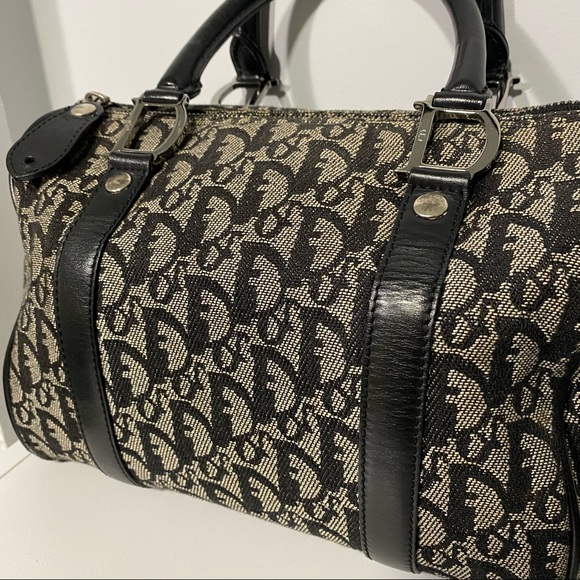 (SOLD) Dior Trotter Oblique Small Boston - Picture 9 of 12